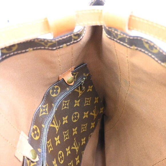 LOUIS VUITTON LV Randonnee GM Shoulder Bag Monogram Leather Brown M42244 - Picture 7 of 16